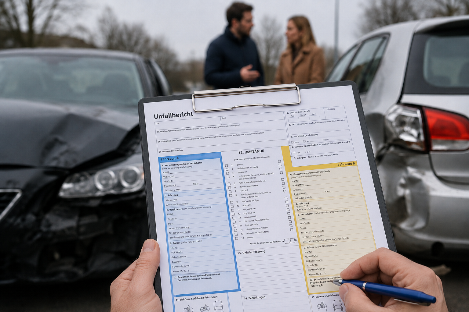 Odszkodowanie w Niemczech za wypadek drogowy