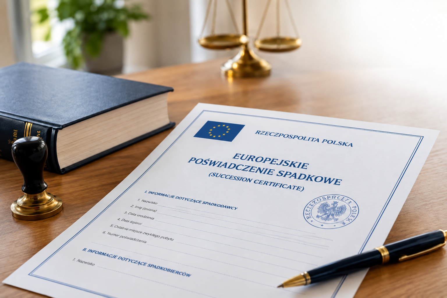Europejskie poświadczenie spadkowe